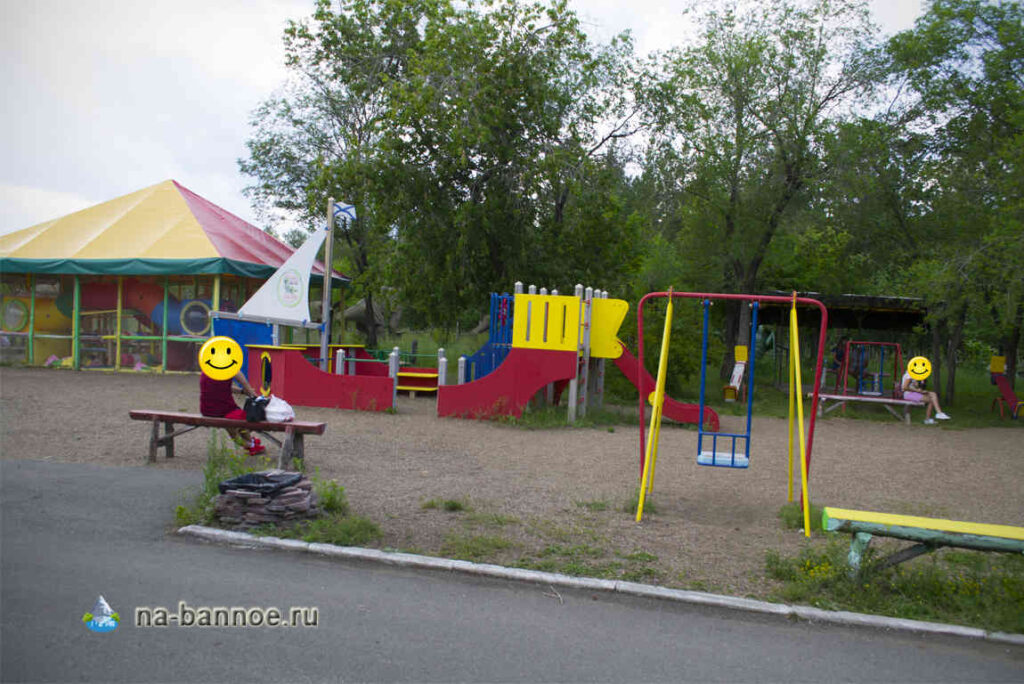 детская площадка динопарка