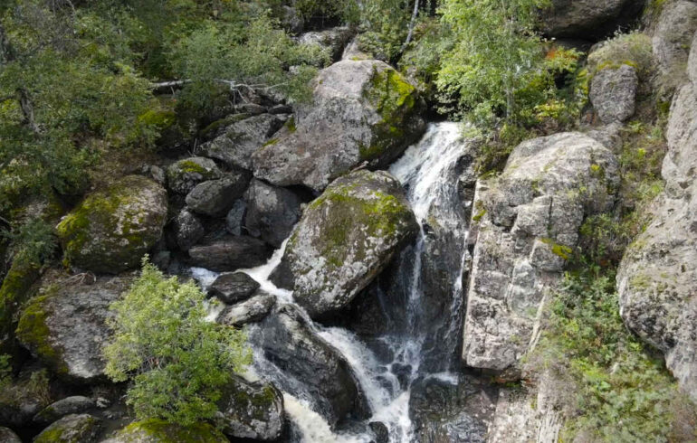 Водопад Хыу-Оскан, Банное Башкирия.