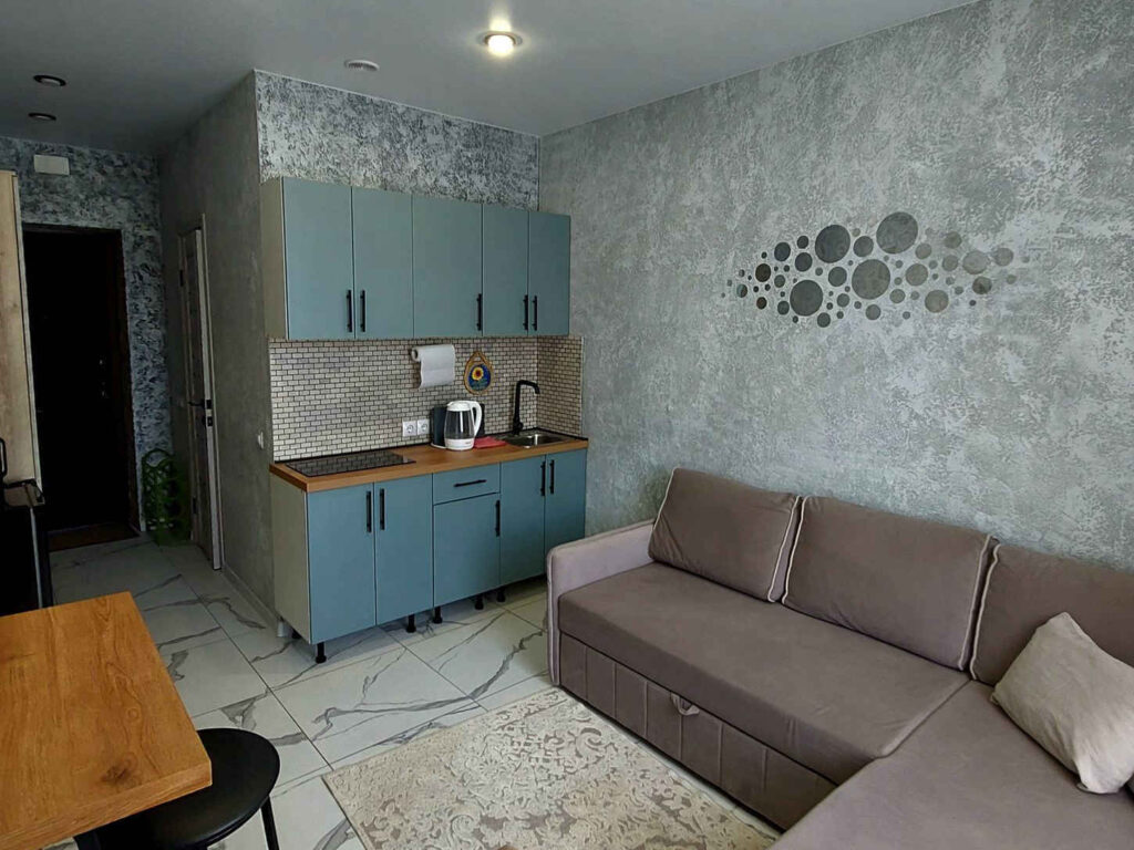 Квартира-студия, Банное, Монблан, забронировать