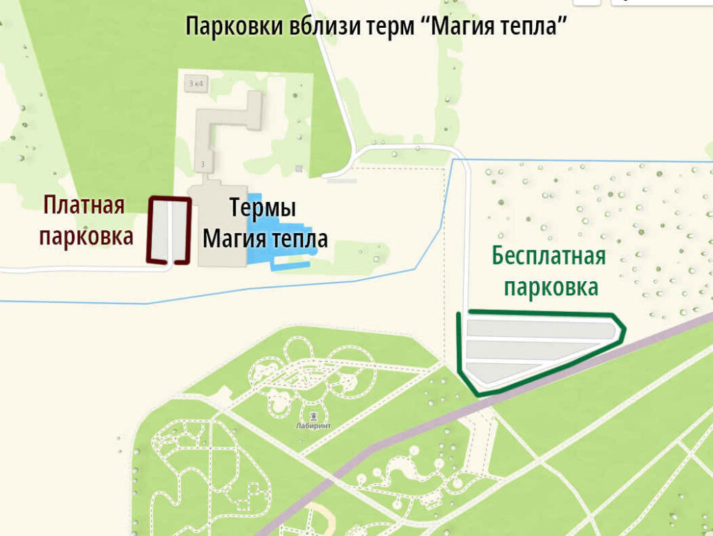 Схема, карта Магия тепла, Магнитогорск